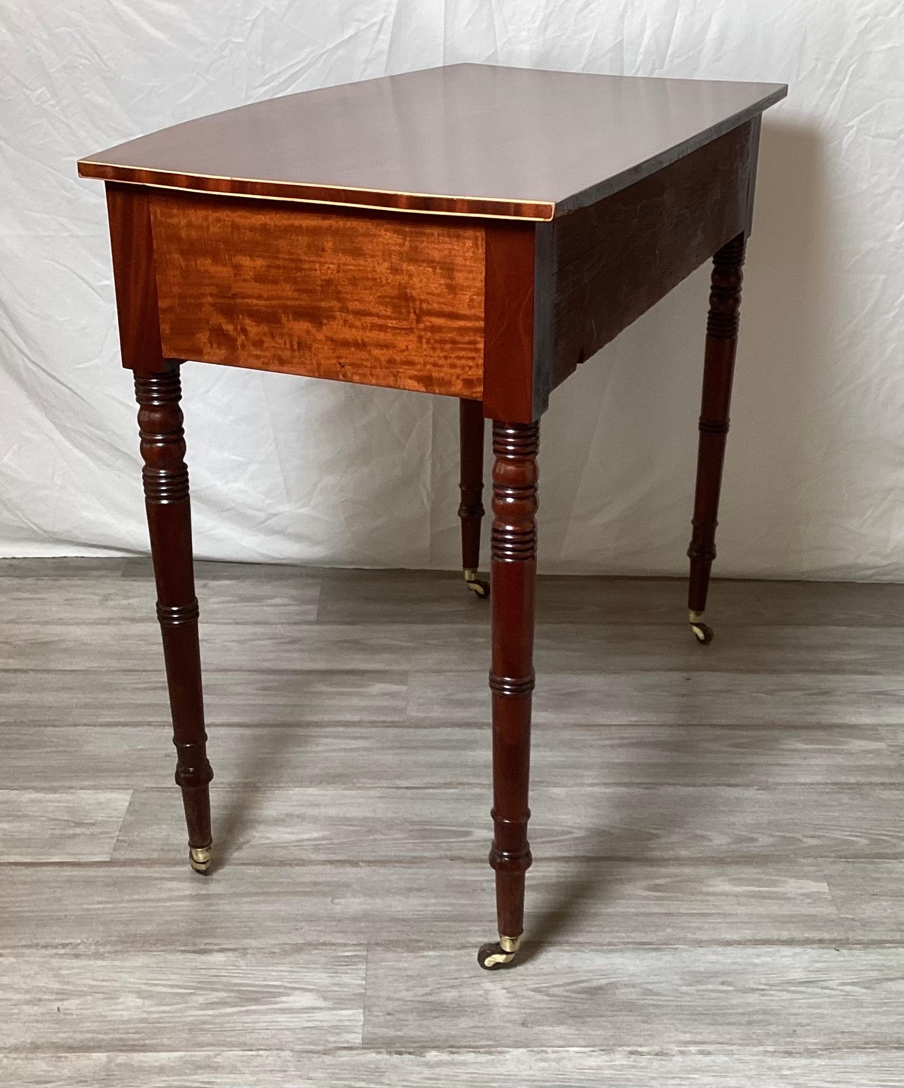 Federal 2 Drawer Huntboard, Serving Table For Sale 1