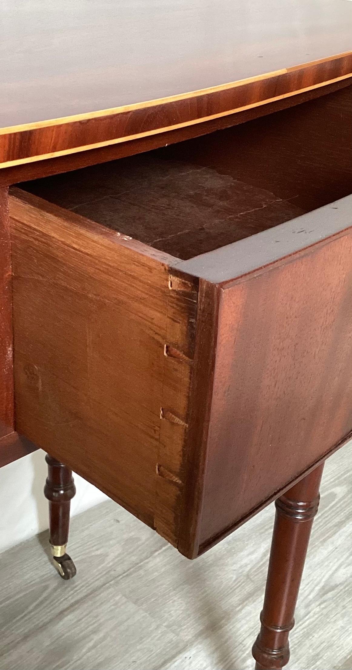 Federal 2 Drawer Huntboard, Serving Table For Sale 2