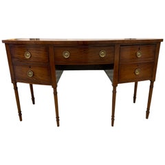 Federal American Antique Mahogany Server Buffet Sideboard Bar