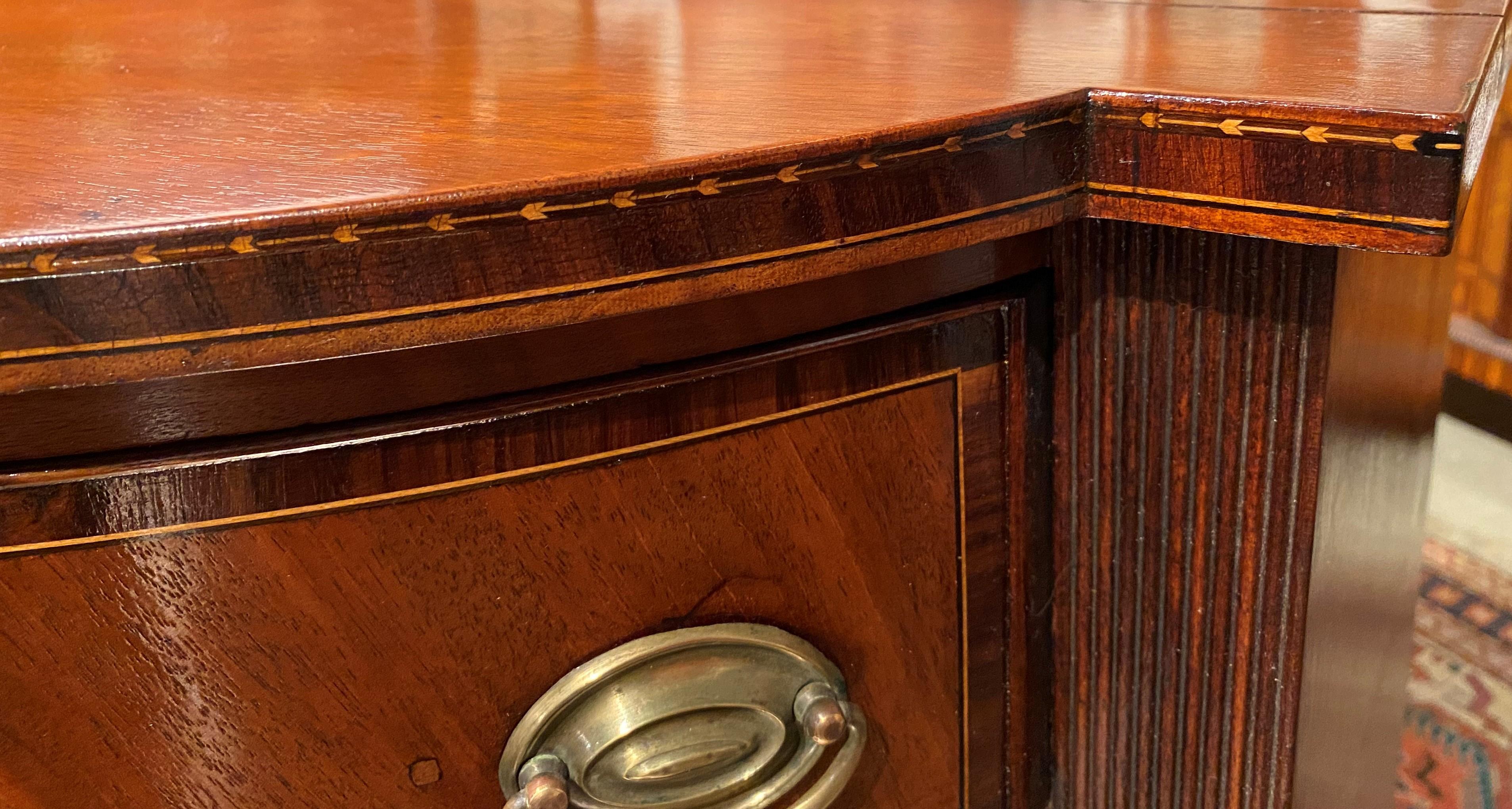 Federal Boston Mahogany Sideboard Attributed to the Seymour Workshop 1