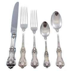 Federal Cotillion by Fr. Smith Sterling Silver Flatware Set Service 61 pc Dinner