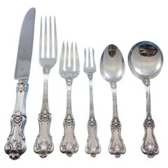 Federal Cotillion by Frank Smith Sterling Silver Flatware Set 12 Service 77 Pcs