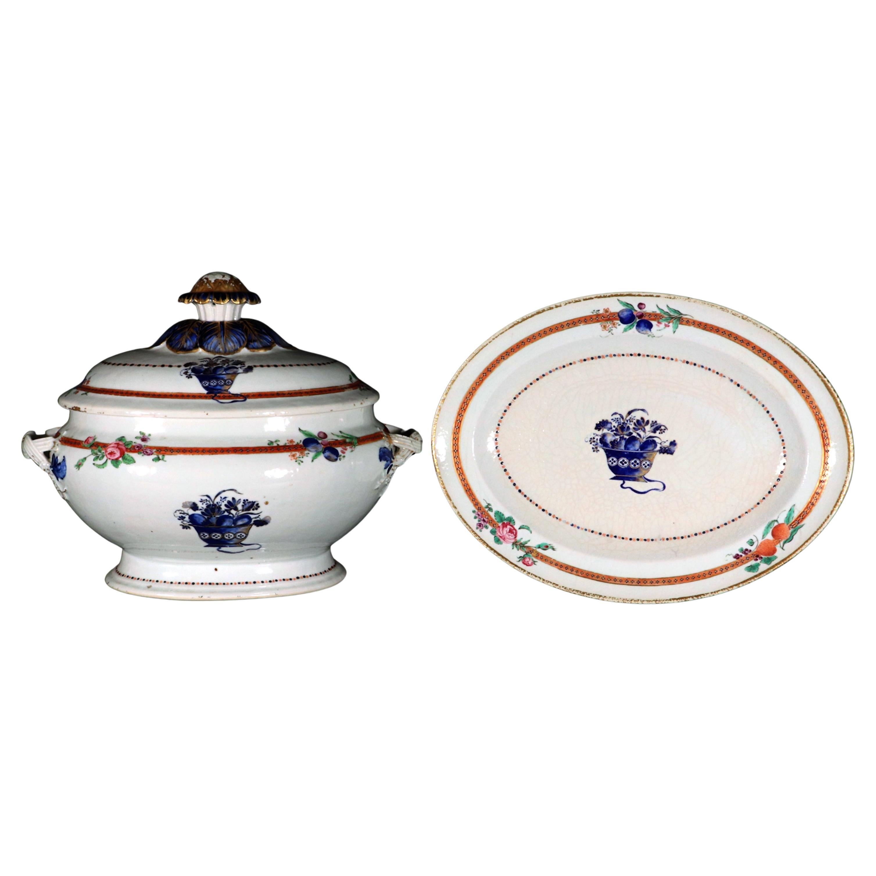 Federal Elegance: Chinese Export Soup Tureen for the American Market