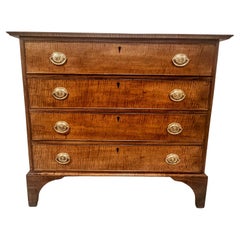 Federal Figured Maple Chest
