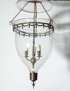 Federal Glass Bell Jar Lantern