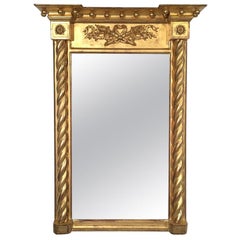 Federal Gold Gilt Mirror, circa 1820-1840