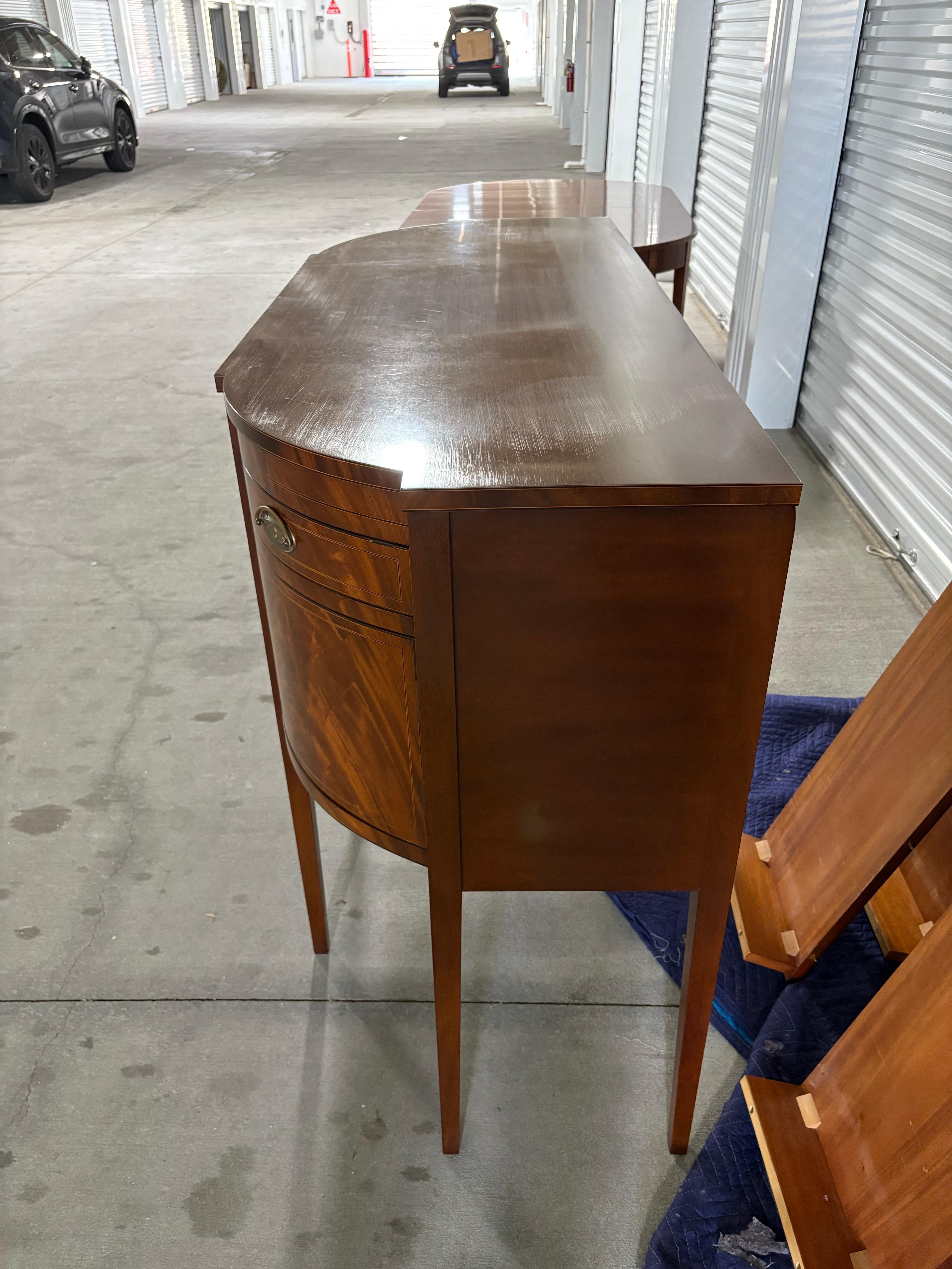 Credenza Feder in mogano intarsiato di Kittinger, XX secolo in vendita 6