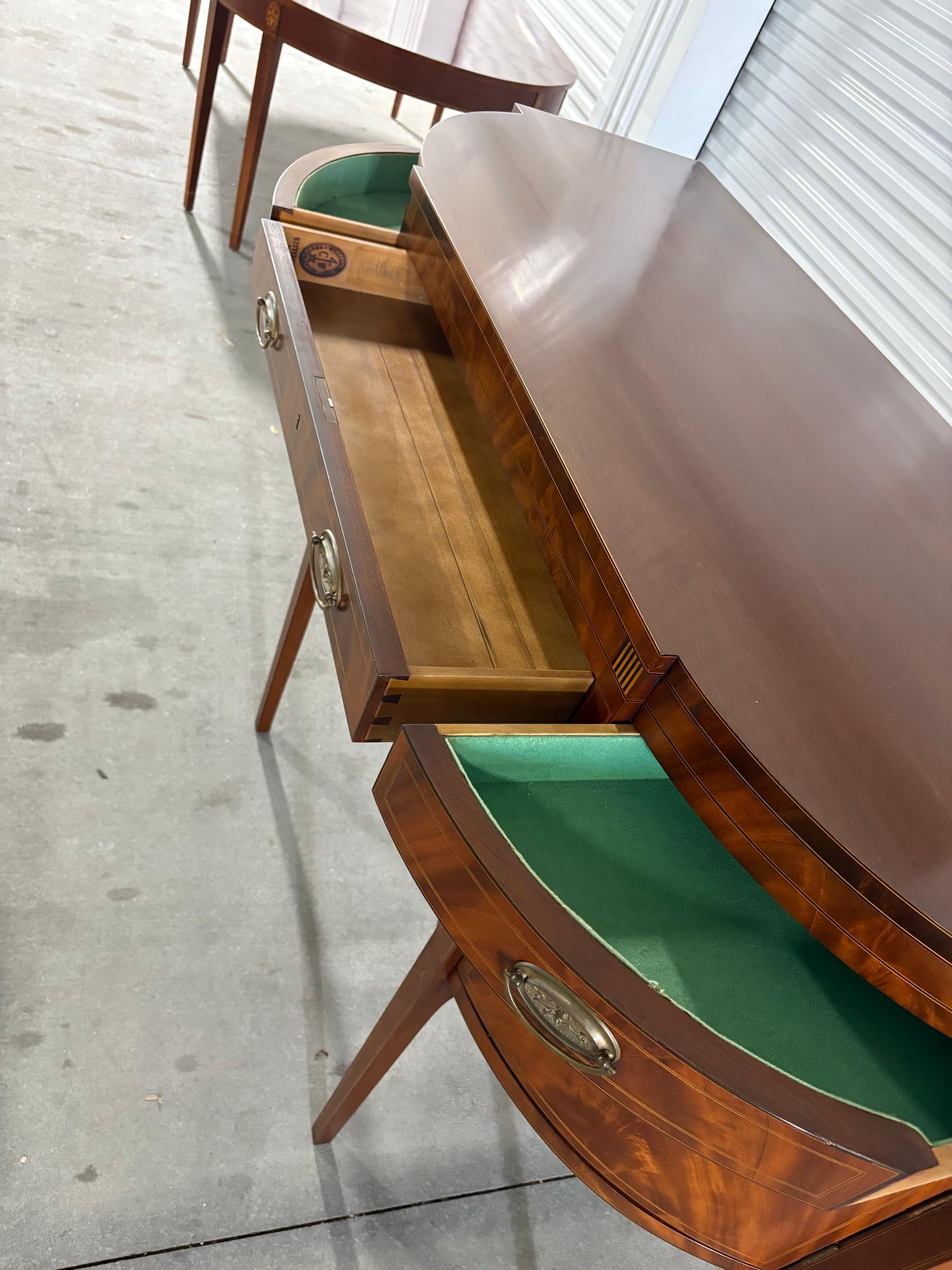 Credenza Feder in mogano intarsiato di Kittinger, XX secolo in vendita 1