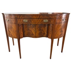 Federal Inlaid Mahogany Sideboard by Kittinger, 20th Century