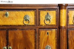 Federal Mahogany and Bird’s-Eye Maple Inlaid Sideboard Seymour Boston circa 1804