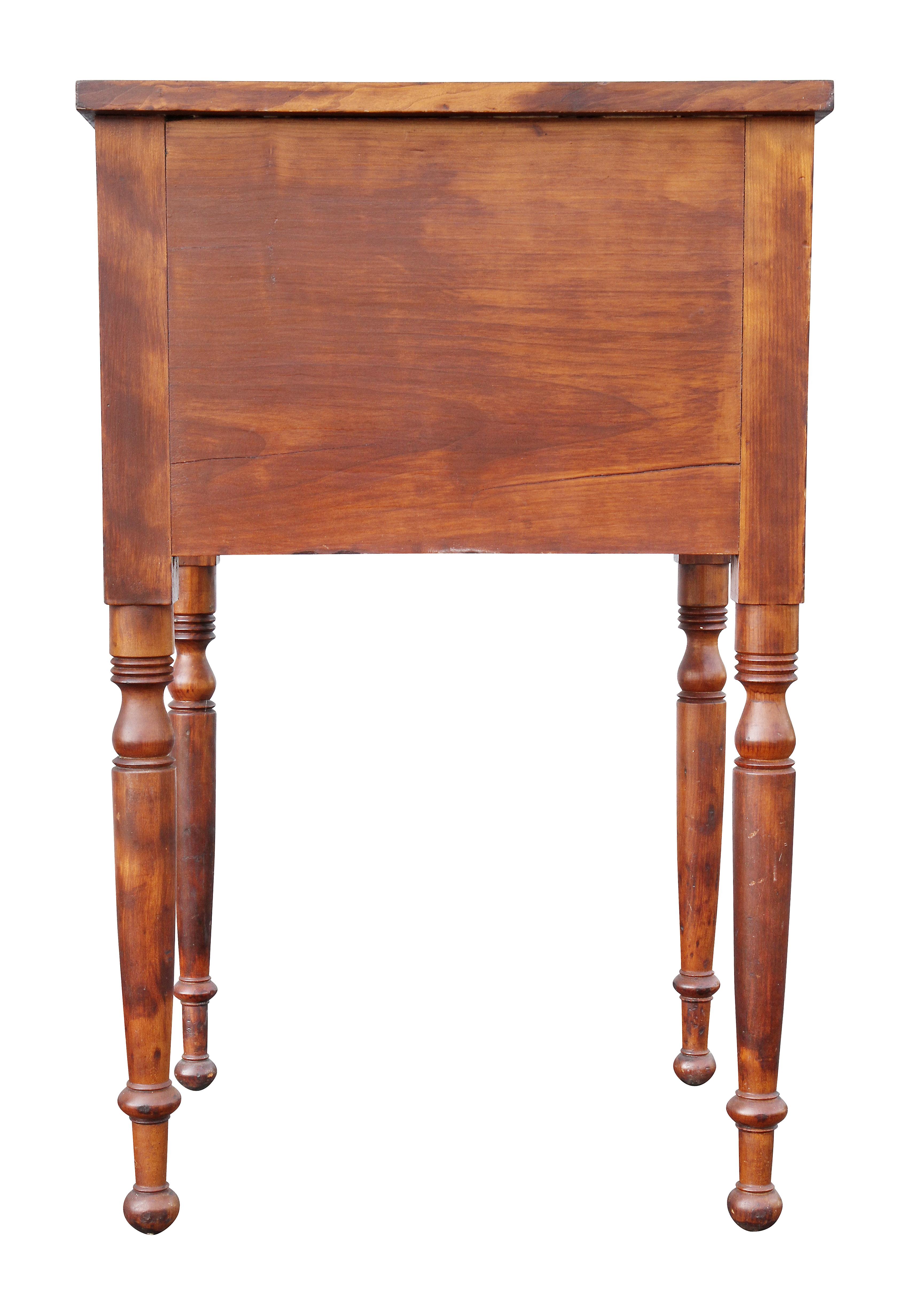 Federal Mahogany Bedside Table 5