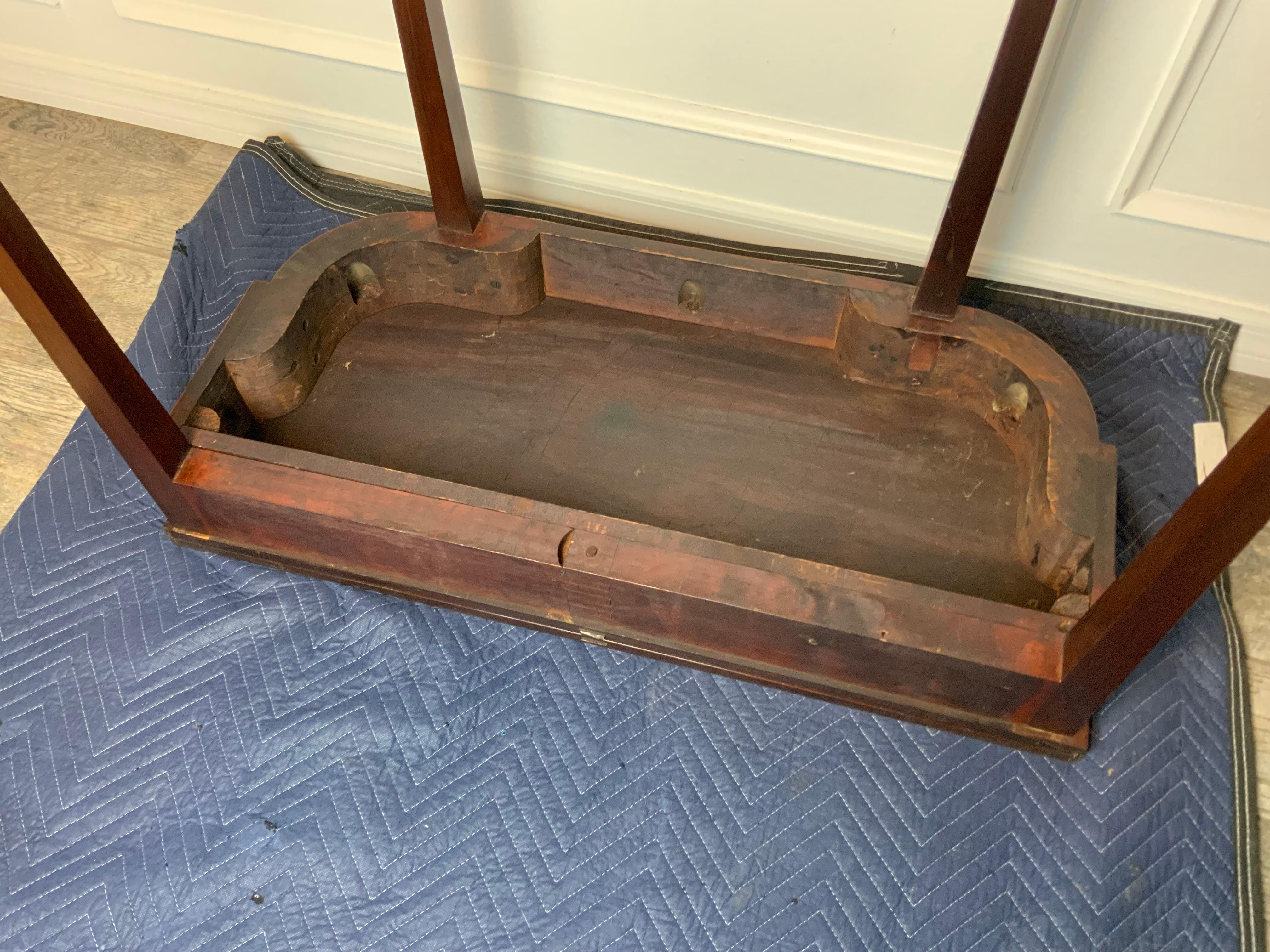 Federal Mahogany Card Table For Sale 5