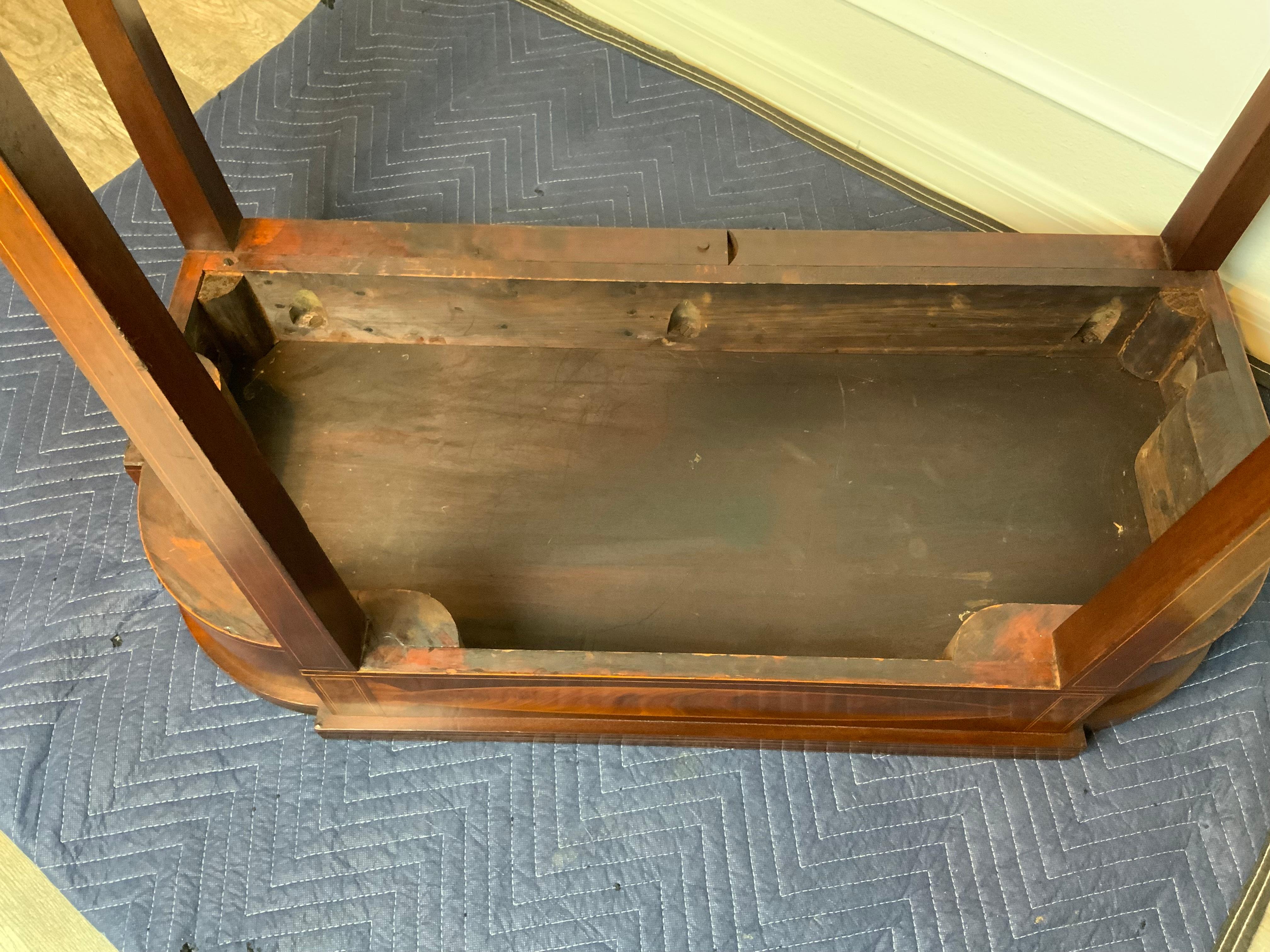 Federal Mahogany Card Table For Sale 8