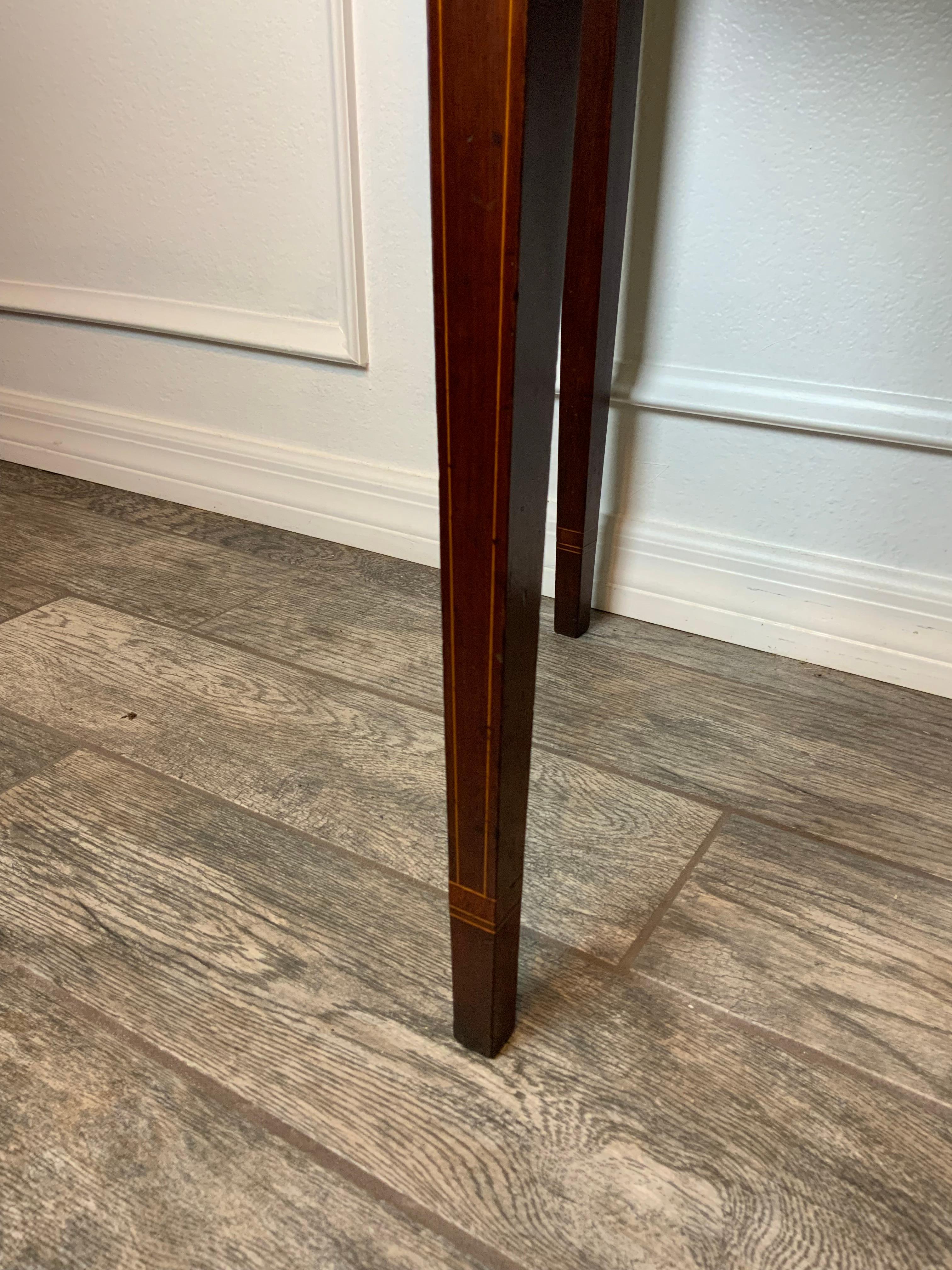 Federal Mahogany Card Table For Sale 11