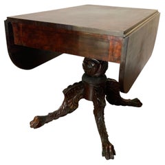Federal Mahogany Drop Leaf Table
