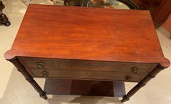 Federal Mahogany Four Drawer Server, circa 1810