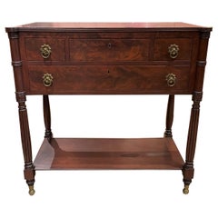 Federal Mahogany Four Drawer Server, circa 1810