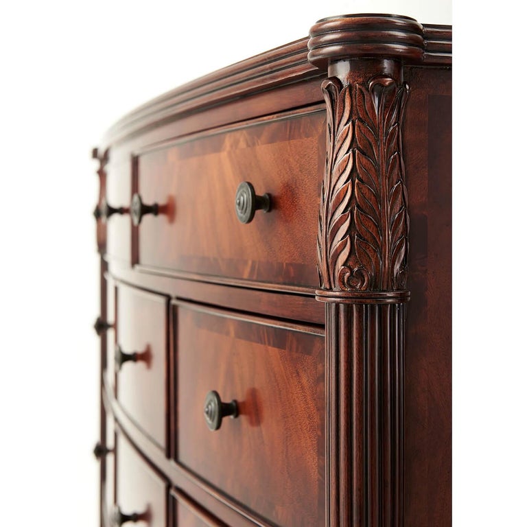 Federal Mahogany Tall Gentleman's Chest at 1stDibs tall gentleman's chest, mahogany tall chest