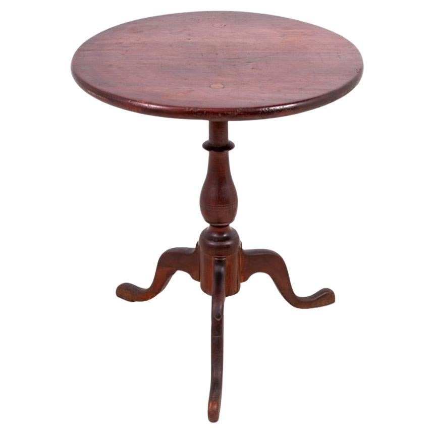 Mesa Federal Trípode de Caoba