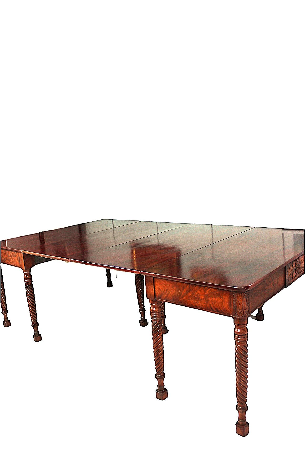Table à manger cubaine du Massachusetts fédéral en vente 8