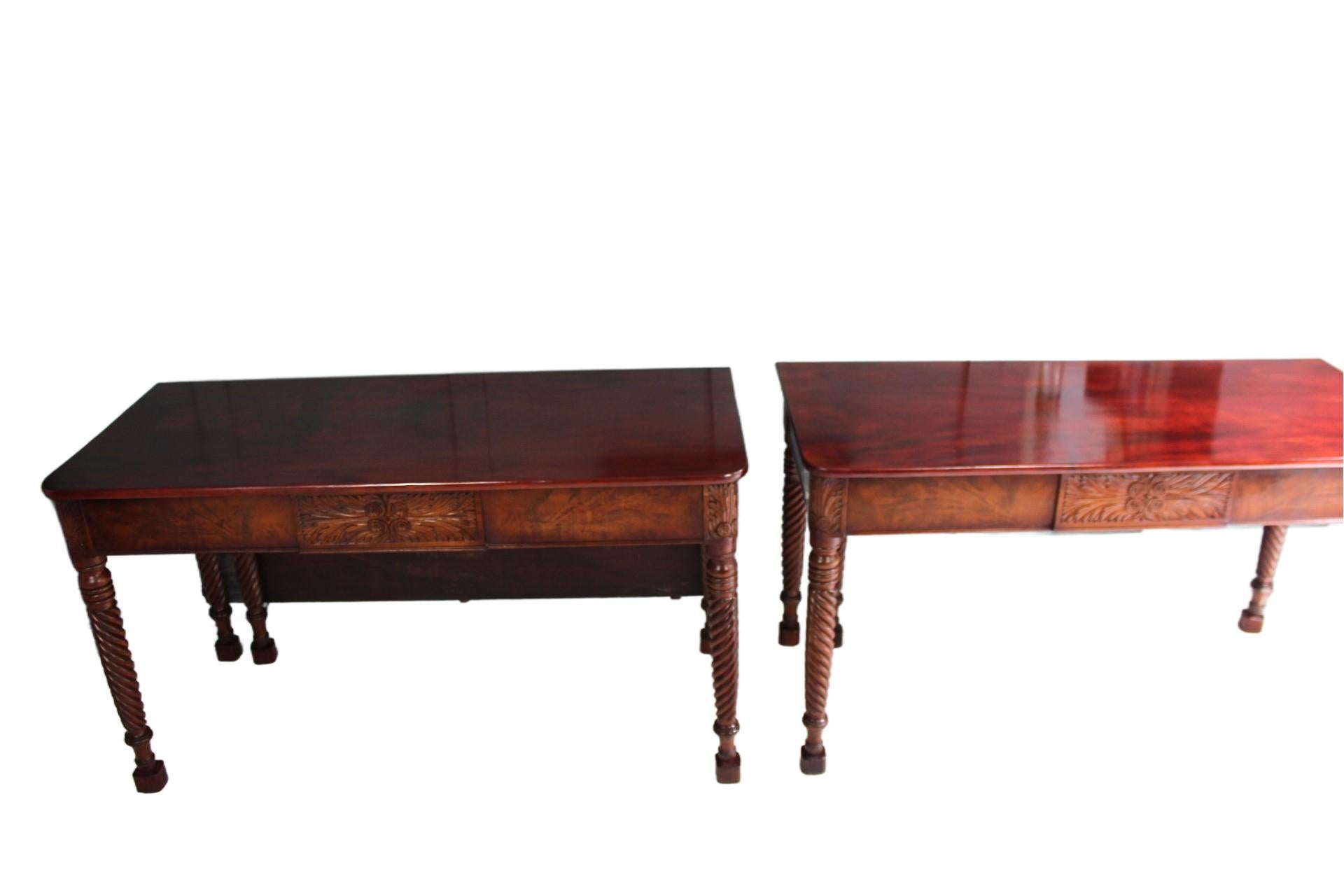 Table à manger cubaine du Massachusetts fédéral en vente 11