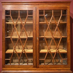 Federal Period Massachusetts Mahogany Secretary Desk with Cylinder Tambour