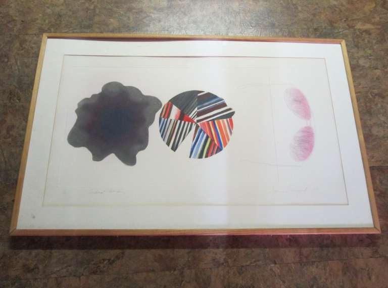 Artist: James Rosenquist
Title: Federal spending
Year: 1978
Medium: Etching/Aquatint
Signed and numbered in pencil
Edition: 18/78
Paper size: 23 x 40 inches
Frame: 29.5