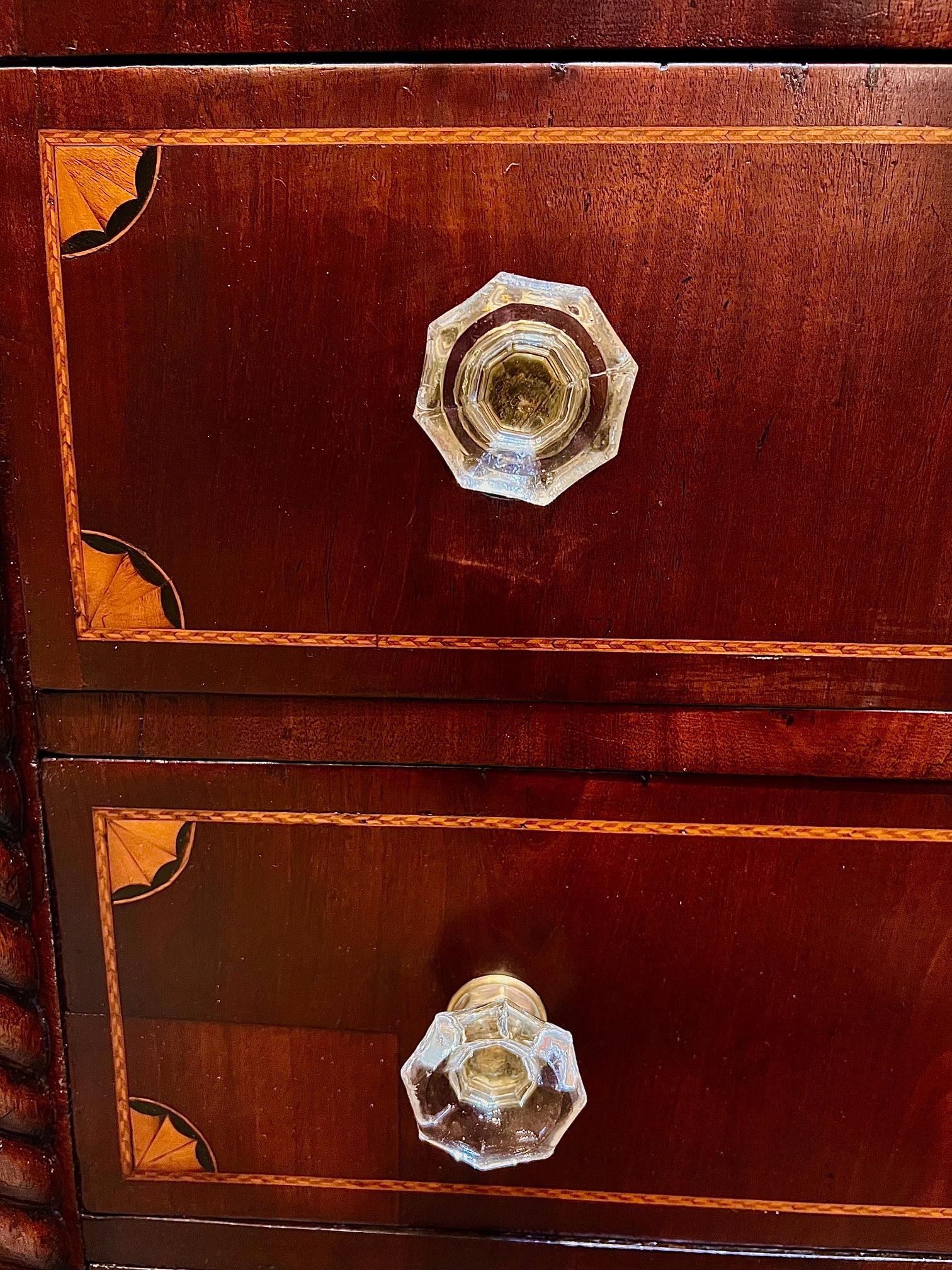 Late 19th Century Federal Style 4-Drawer Chest, Circa:1875
