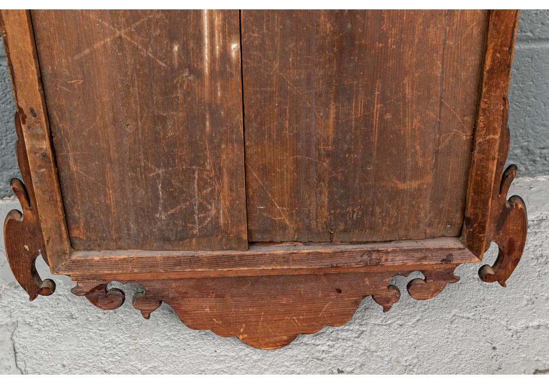 20th Century Federal Style Bench Made Carved Mirror