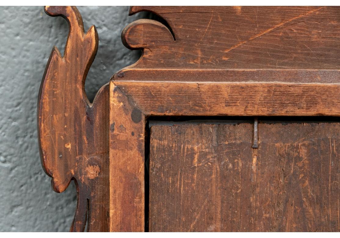 Federal Style Bench Made Carved Mirror 1