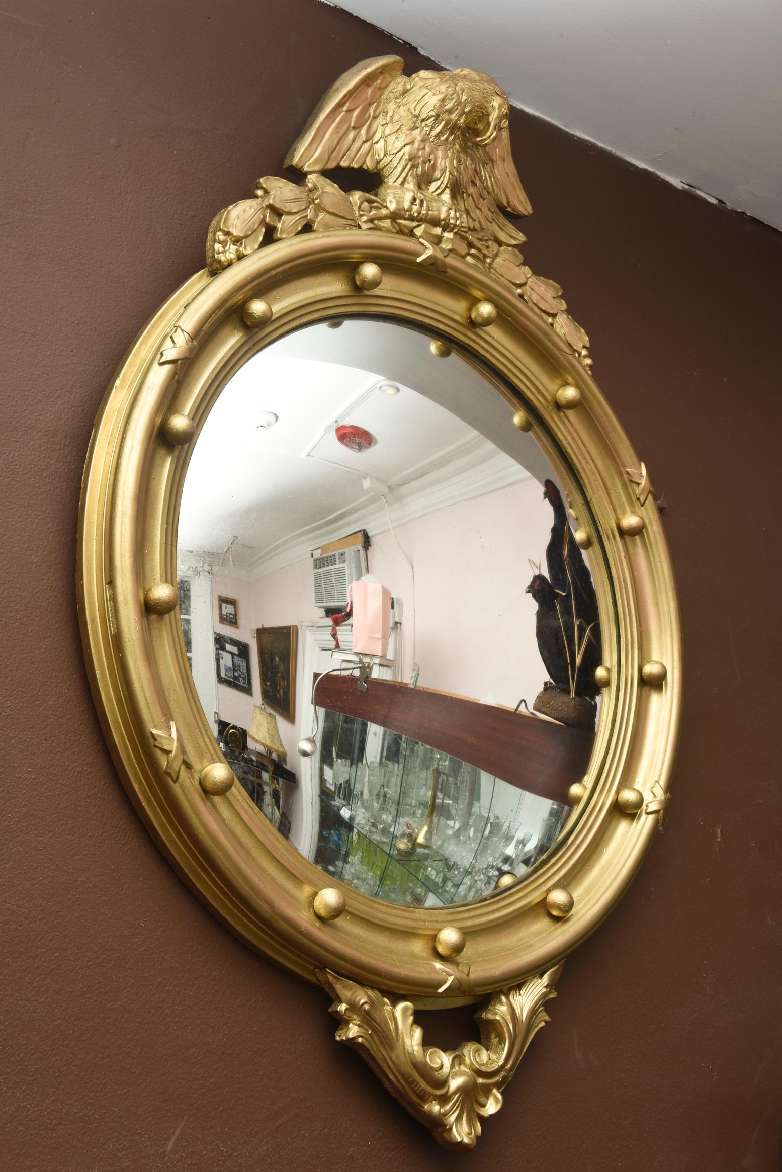 vintage eagle mirror