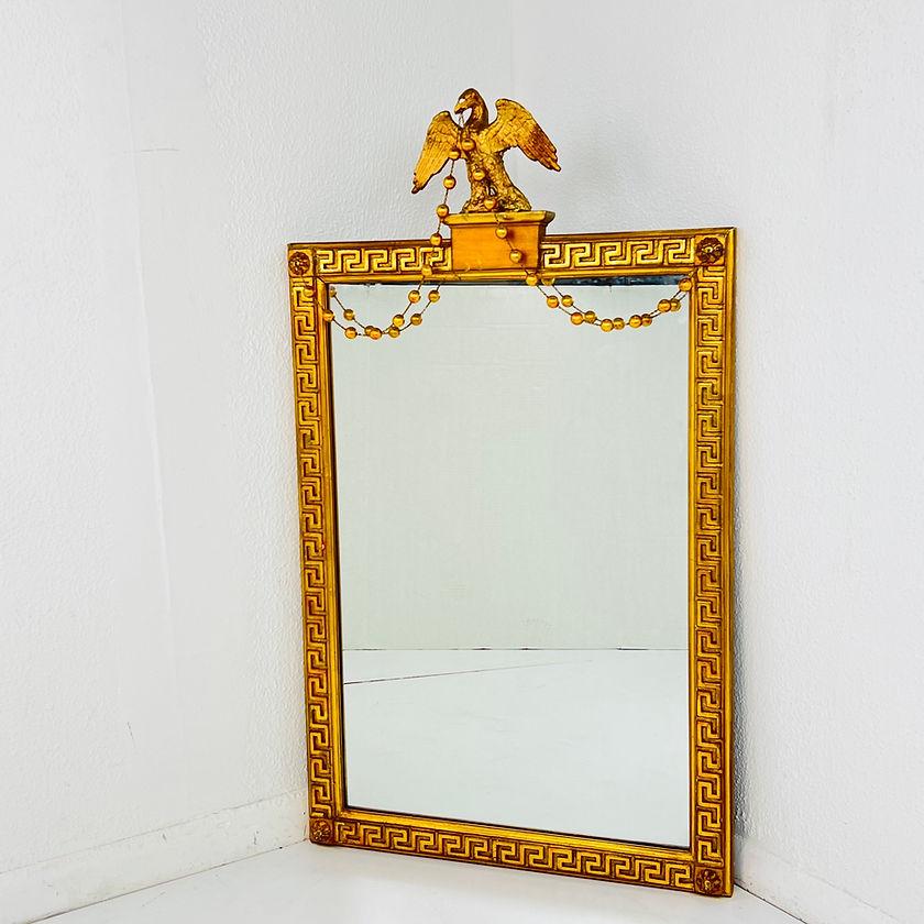 Federal Style Giltwood Borghese Wall Mirror 3