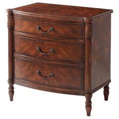 Federal Style Mahogany Bedside Chest
