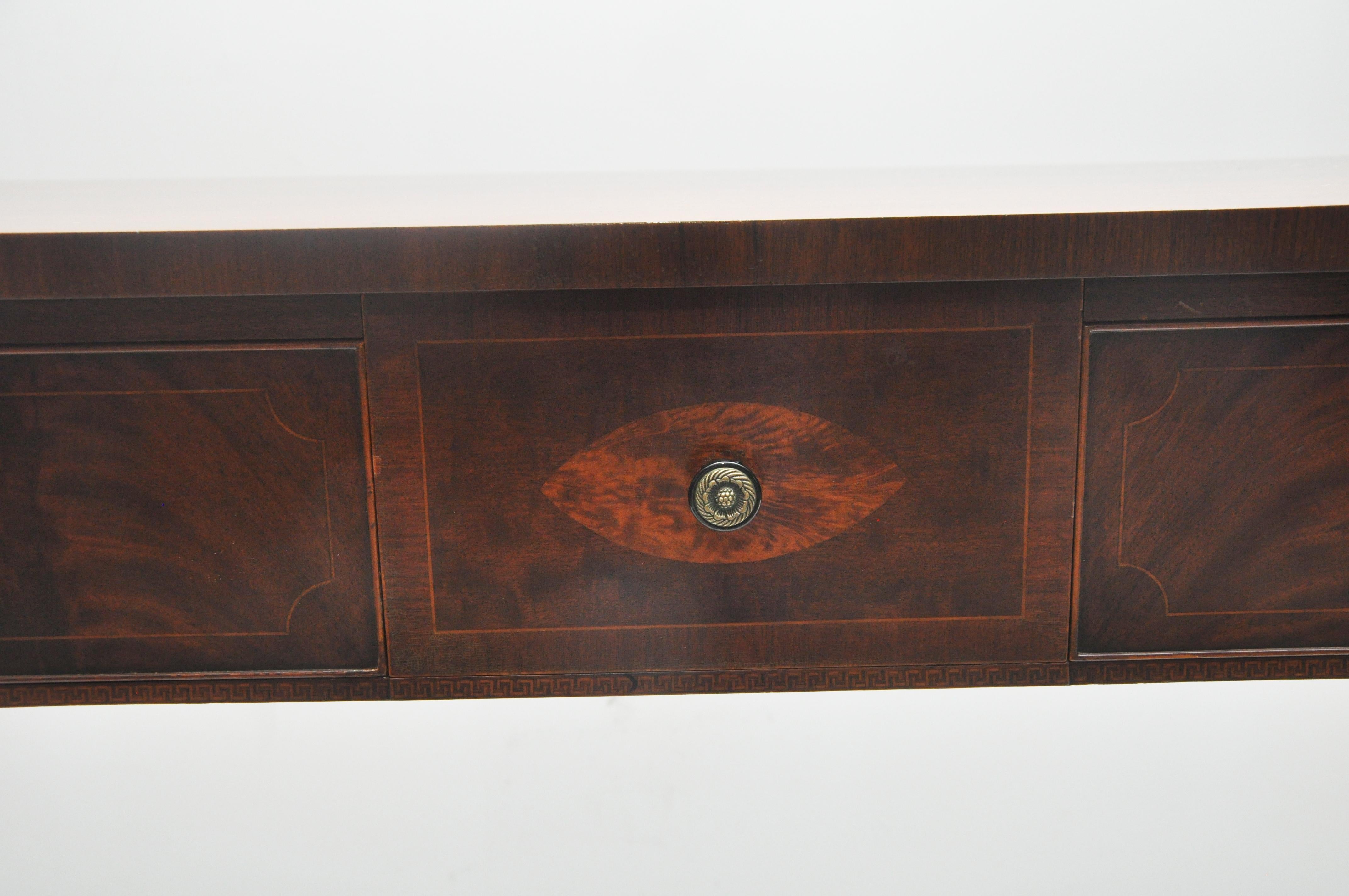 Wood Federal Style Sideboard Buffet