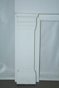 Federal Style Wood Fireplace Mantel