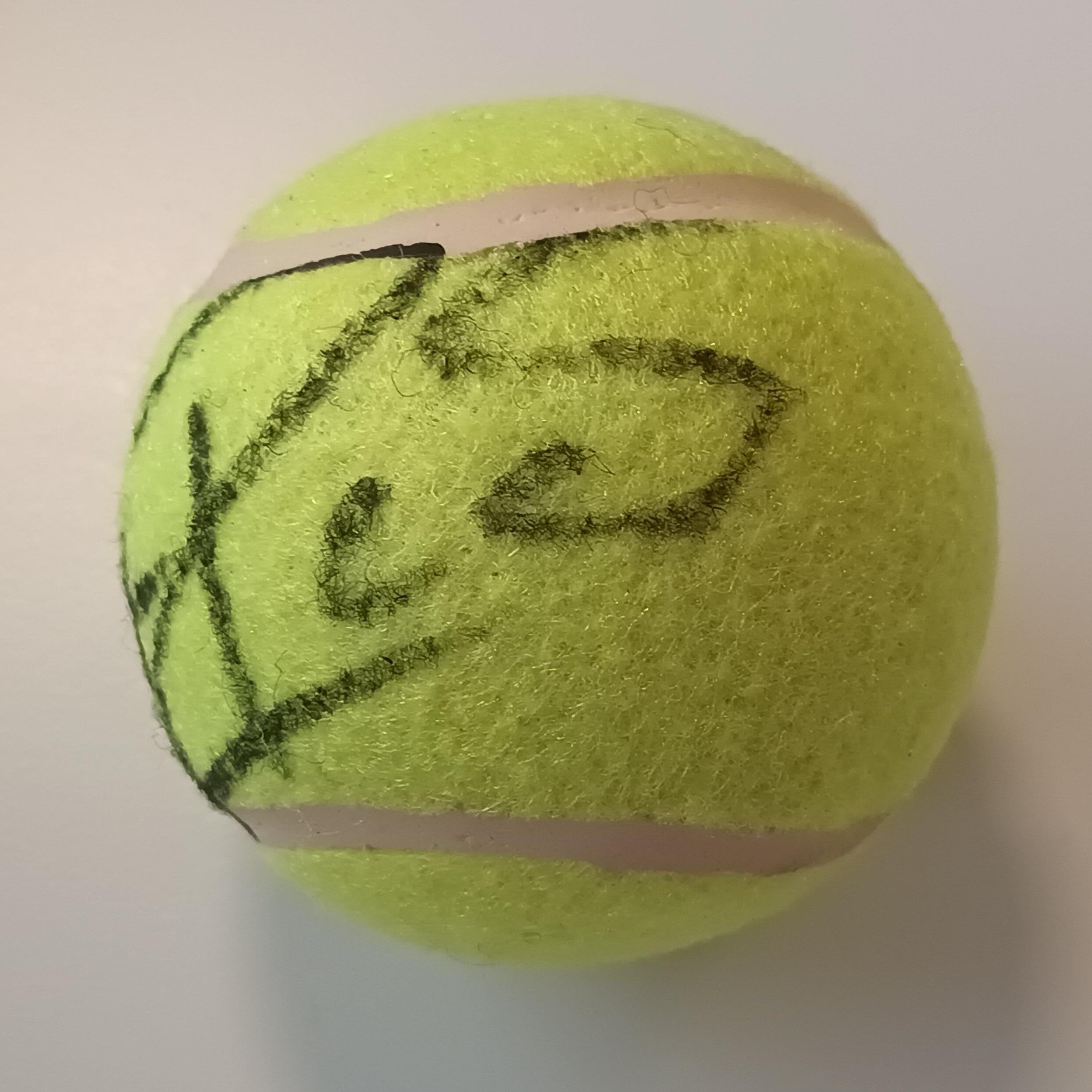 Federer, Nadal and Djokovic Autographed Tennis Balls In Good Condition In Jersey, GB