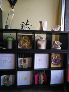 ST36 - Federica Cipriani Paper and Wood Butterflies  Painting