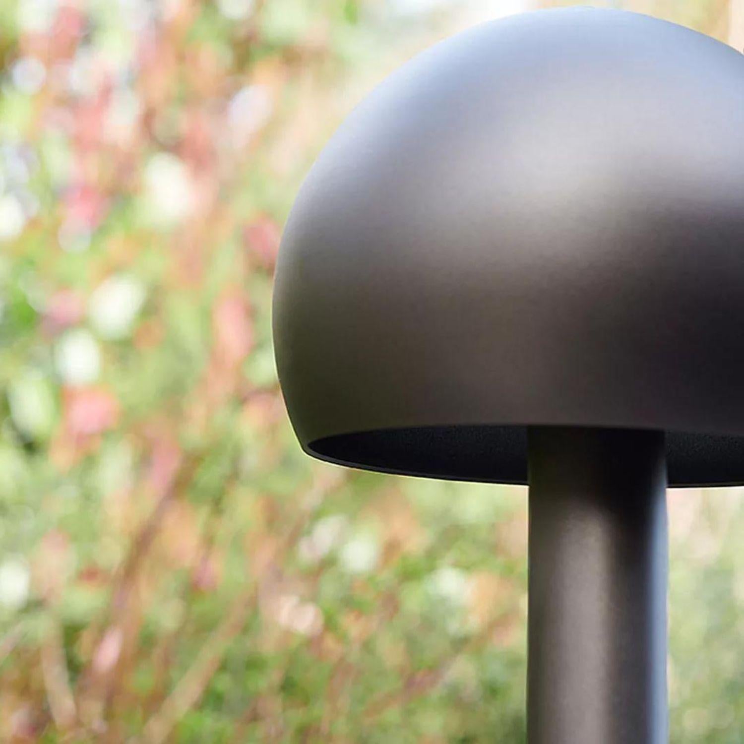 Painted Federica Farina 'Otto' Outdoor Metal Bollard for Oluce For Sale