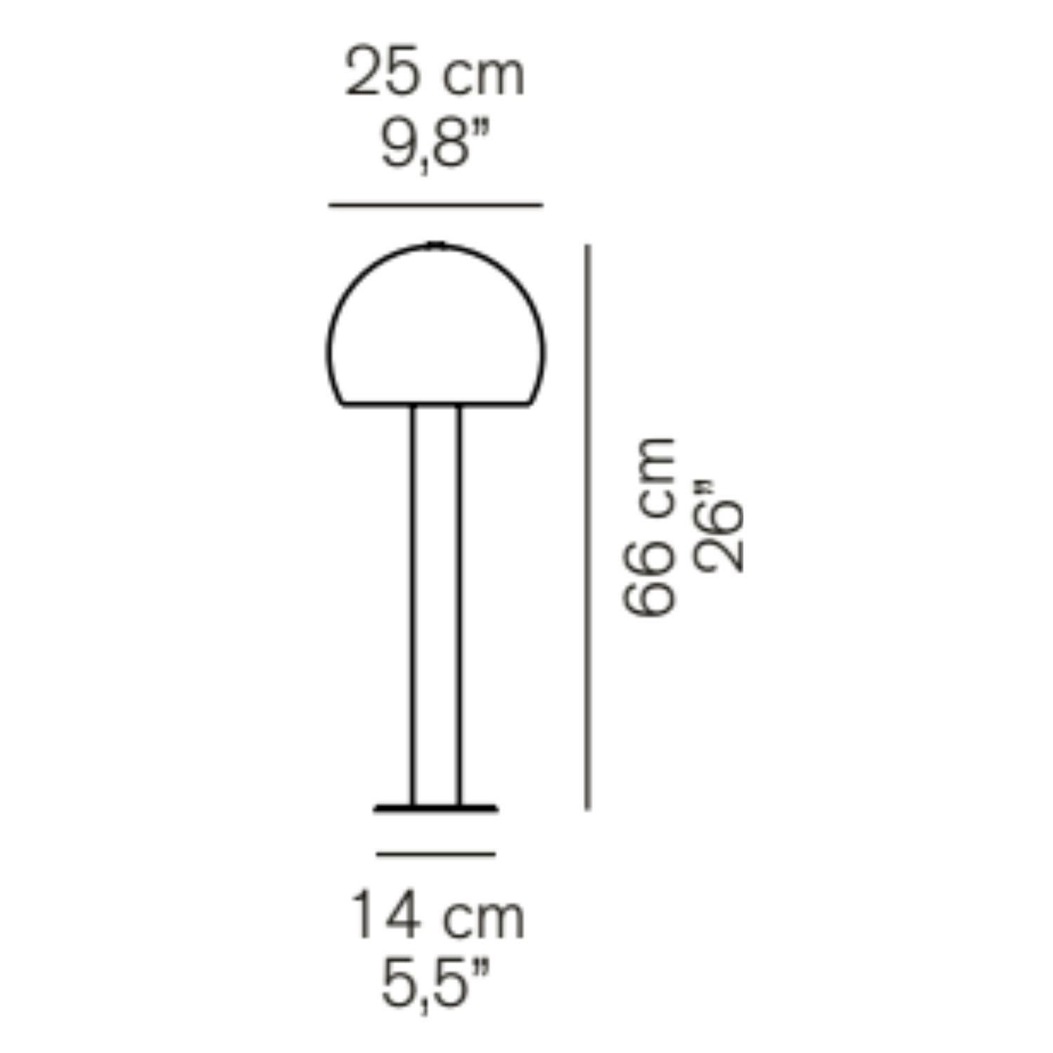 Federica Farina 'Otto' Outdoor Metal Bollard for Oluce In New Condition For Sale In Glendale, CA