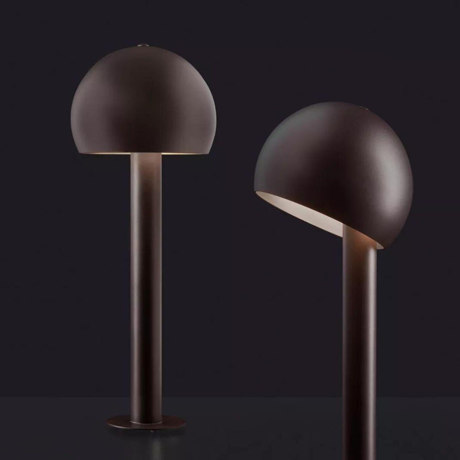 Contemporary Federica Farina 'Otto' Outdoor Metal Bollard for Oluce For Sale