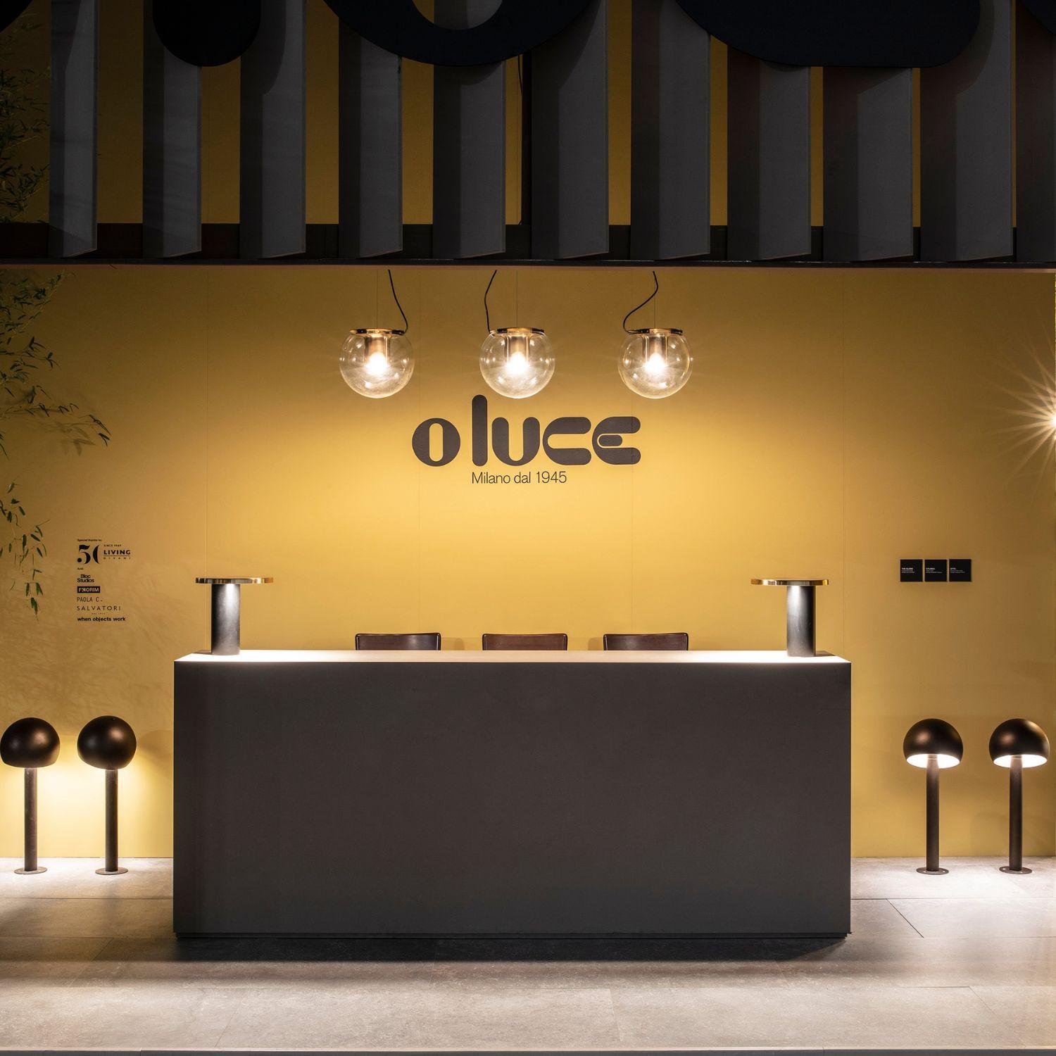 Federica Farina 'Otto' Outdoor Metal Bollard for Oluce For Sale 2