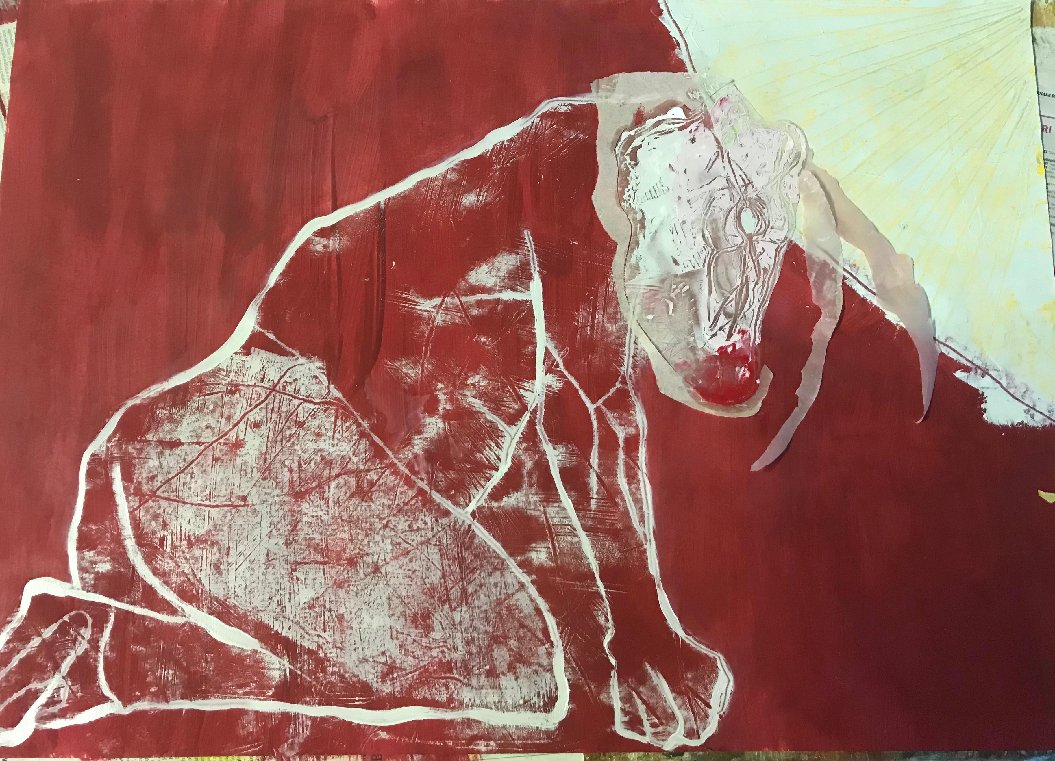 Monotypie auf Papier

Federica Frati ist eine 1977 geborene italienische Künstlerin, die in Brecia, Italien, lebt und arbeitet. Sie ist Absolventin der Kunstschule Foppa, wo sie die wichtigsten künstlerischen Techniken erlernte. Nach zwei Jahren an