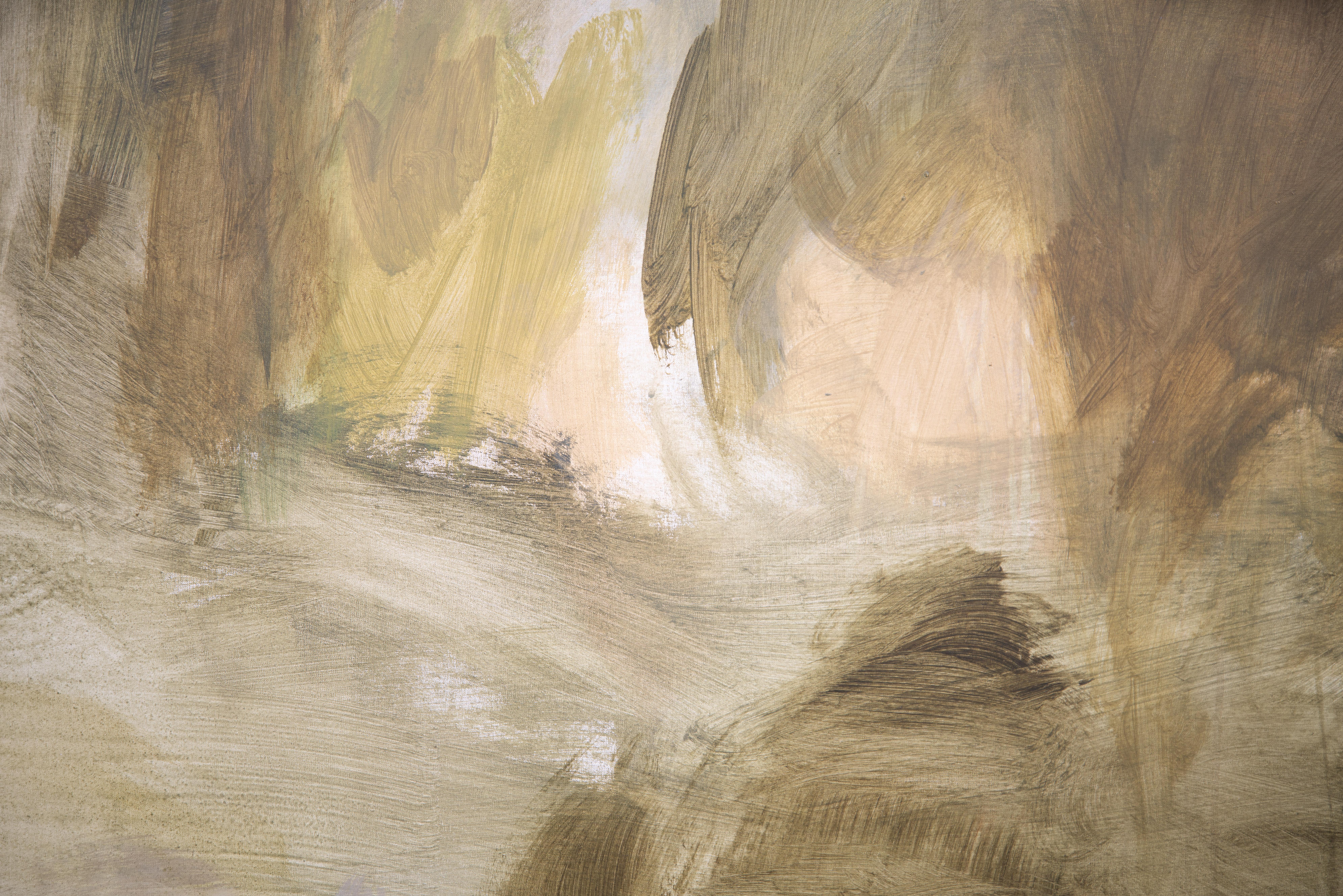 Atmospheric Landscape Abstraction Nature — Federica Furbelli, Oil on Canvas For Sale 2