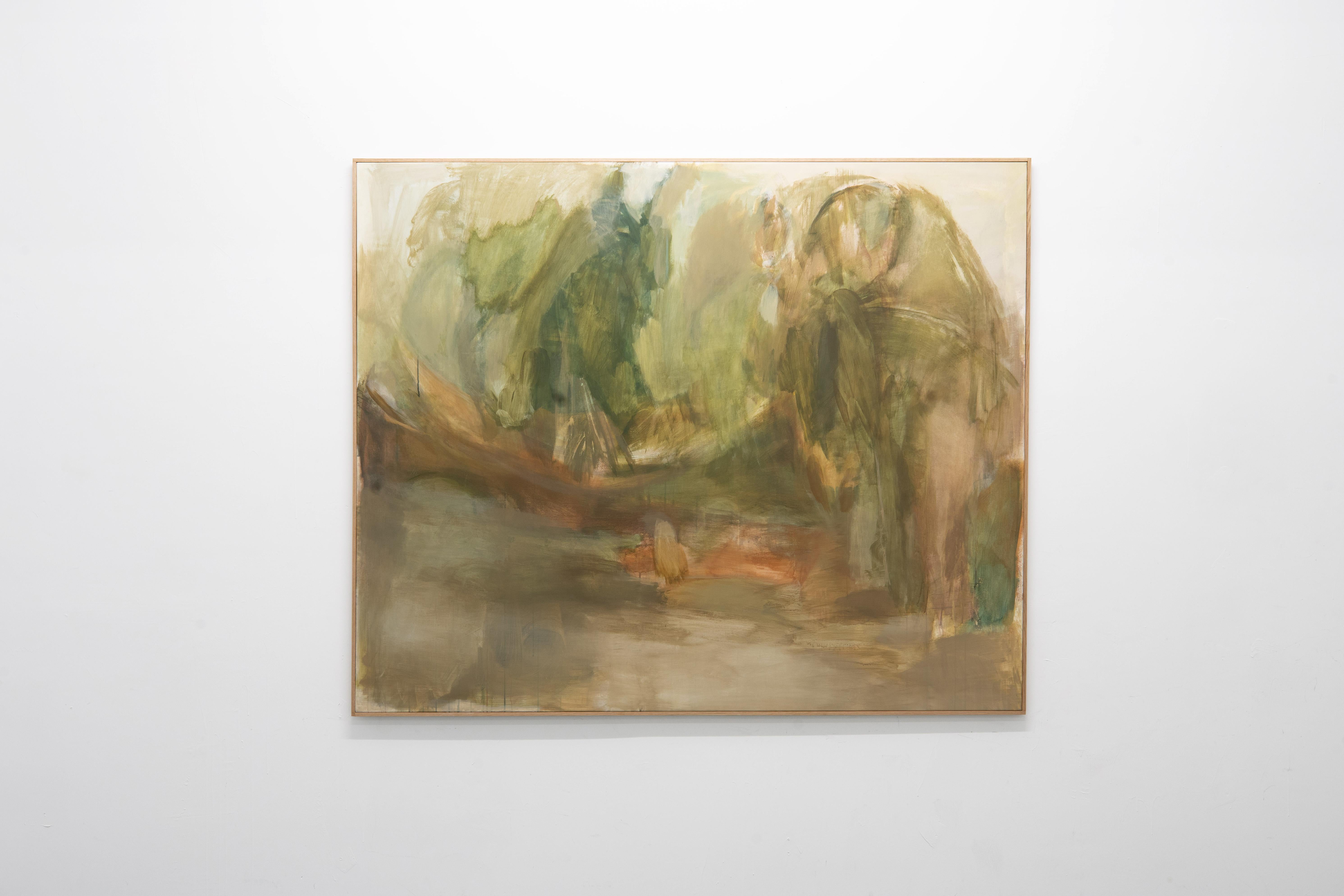 Atmosphärische Landschaft Abstraktion Nature - Federica Furbelli, Öl auf Leinwand im Angebot 4