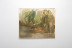 Paesaggio atmosferico Astrazione Nature - Federica Furbelli, Olio su tela