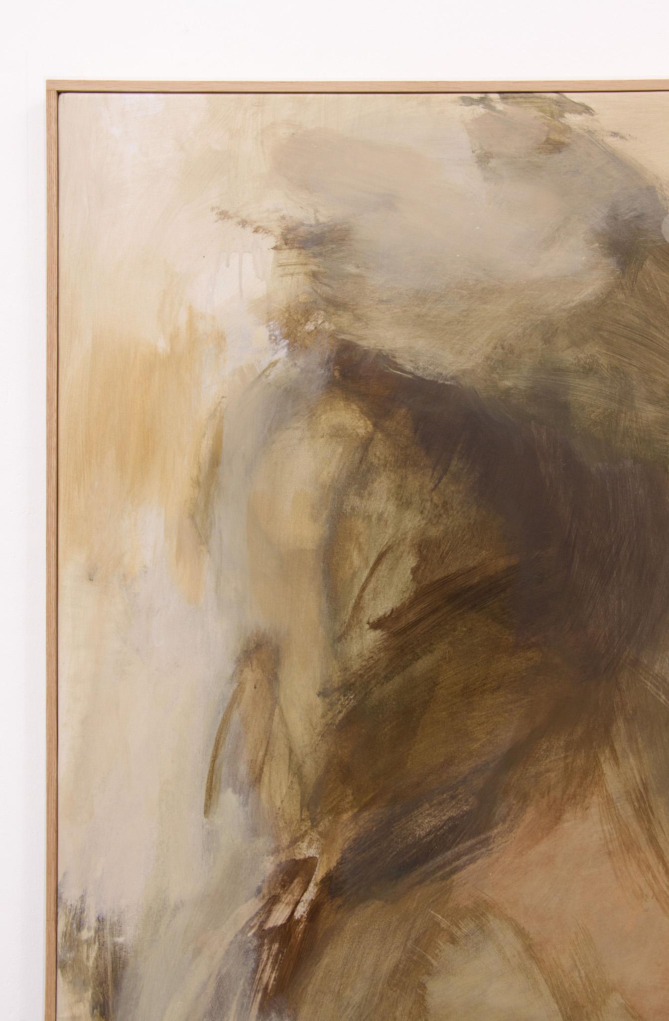 Atmospheric Landscape Abstraction Nature — Federica Furbelli, Oil on Canvas For Sale 4