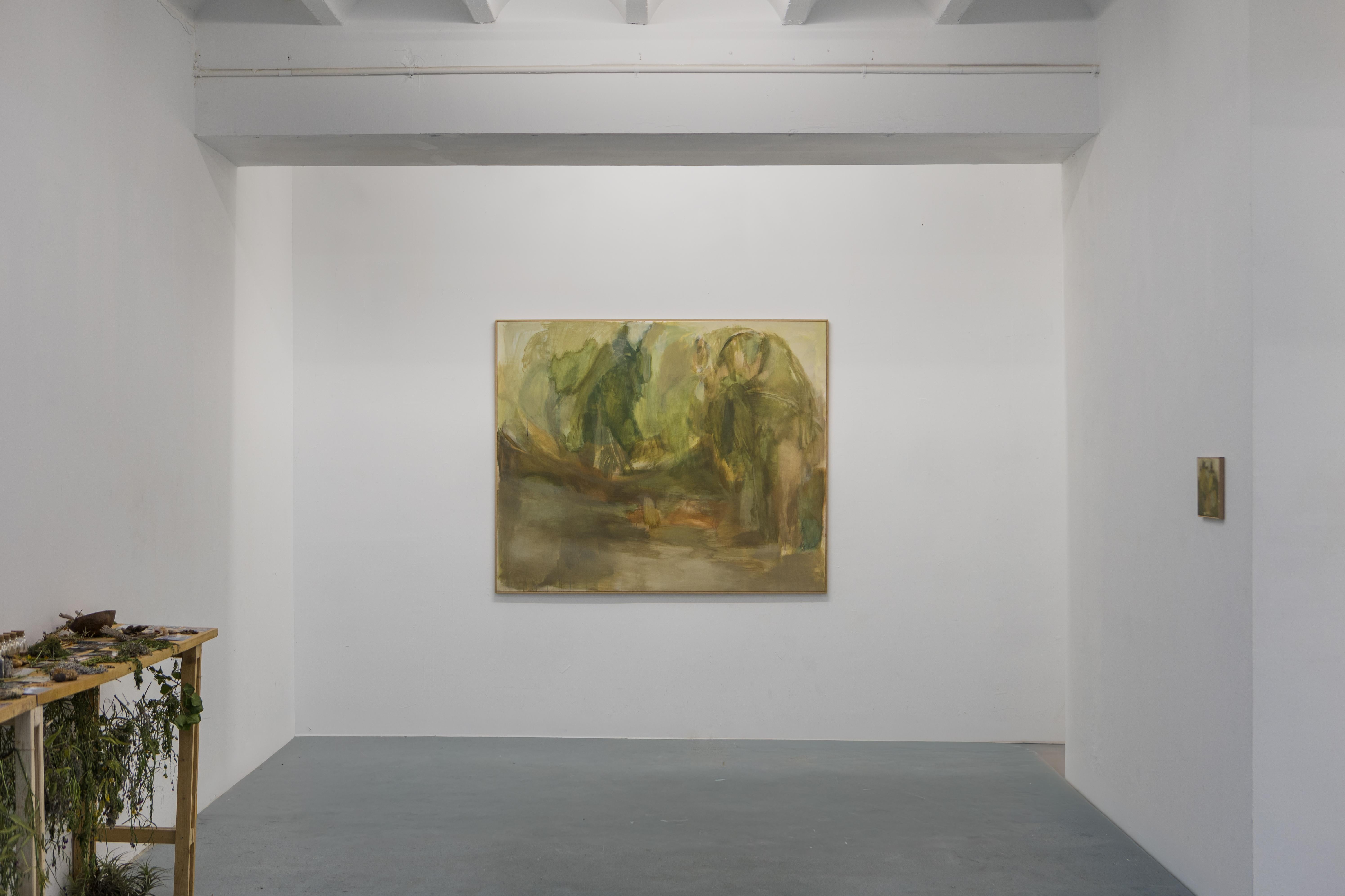 Atmosphärische Landschaft Abstraktion Nature - Federica Furbelli, Öl auf Leinwand im Angebot 5