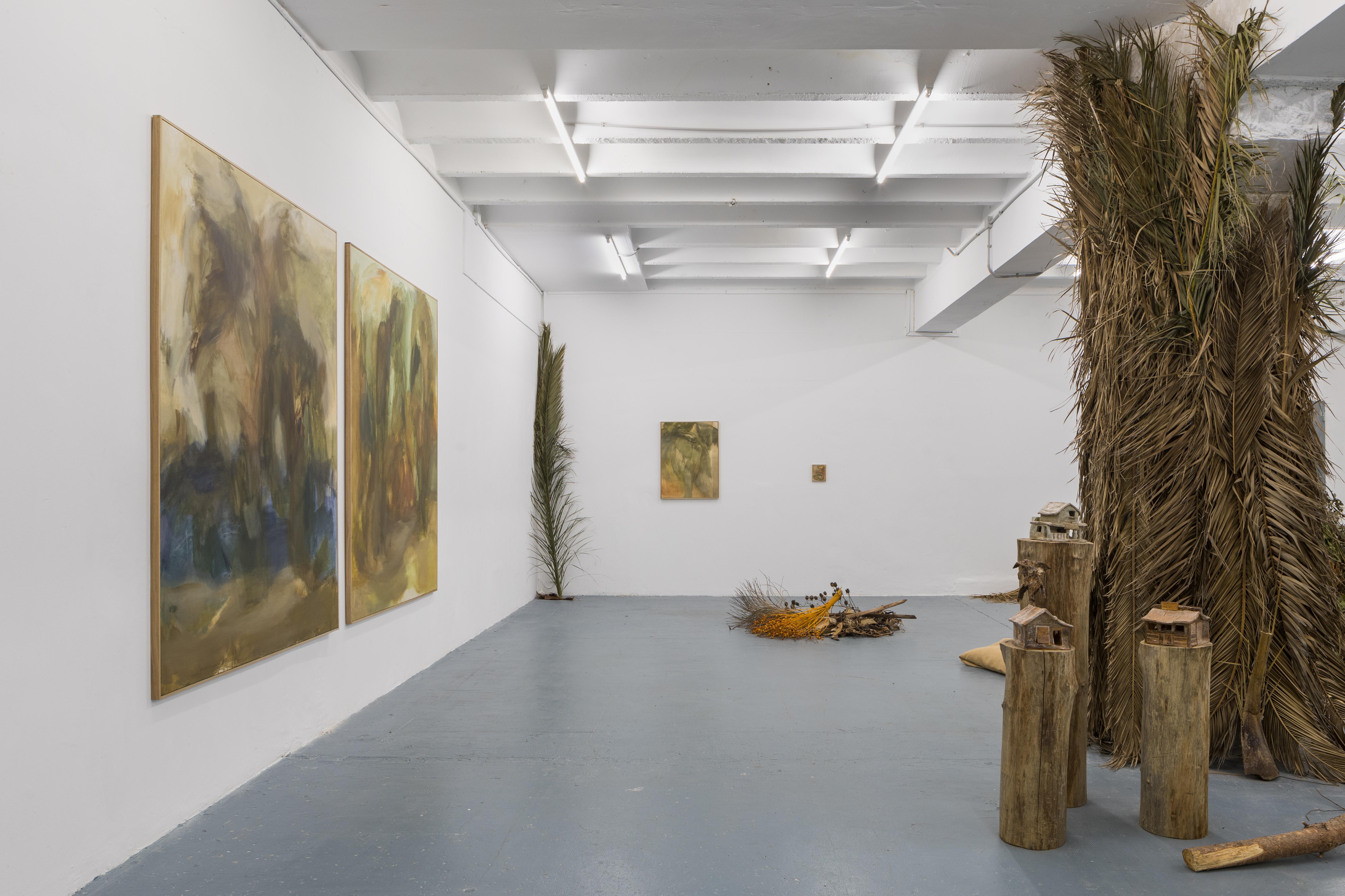 Atmospheric Landscape Abstraction Nature — Federica Furbelli, Oil on Canvas For Sale 7