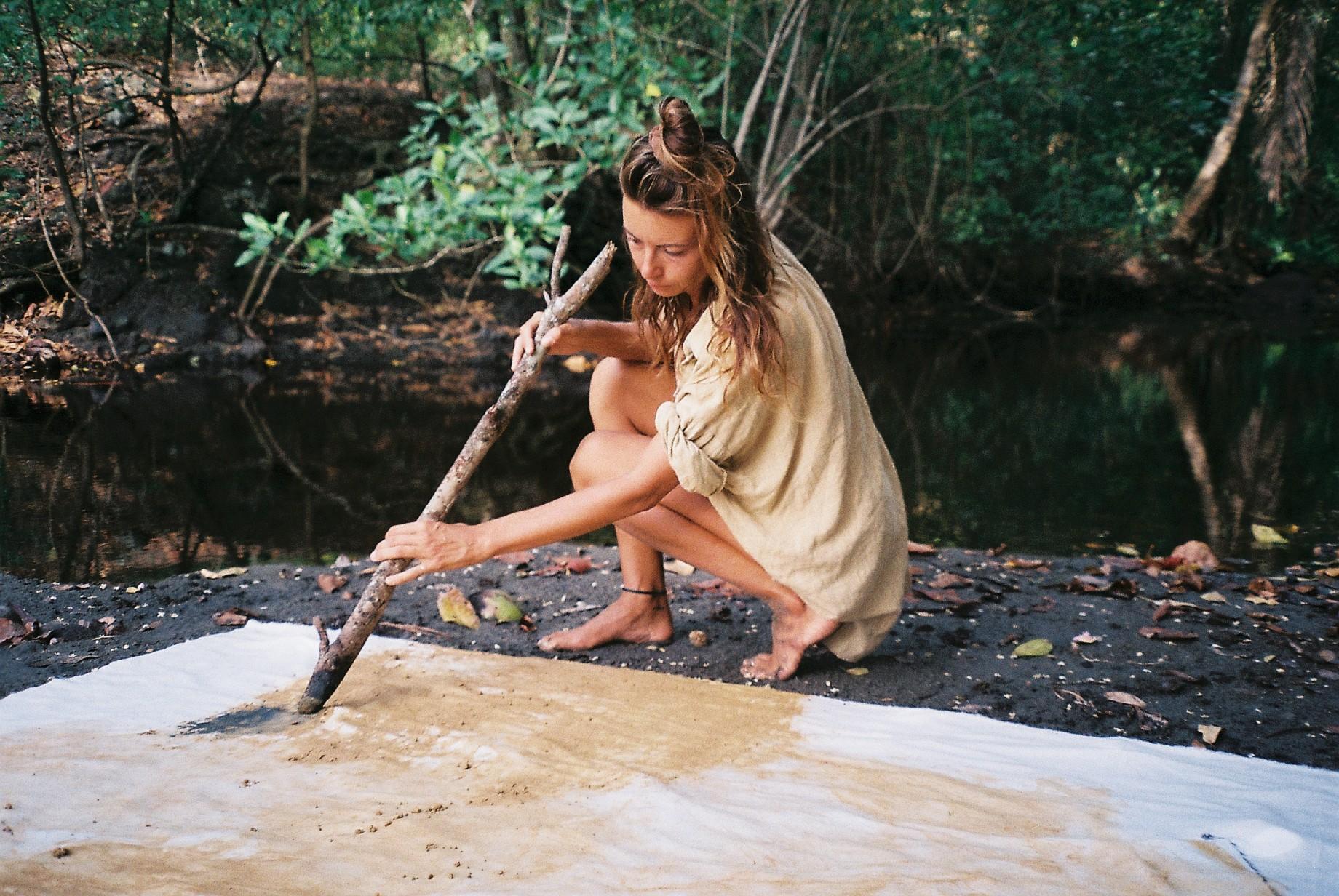 Atmosphärische Landschaft Abstraktion Nature - Federica Furbelli, Öl auf Leinwand im Angebot 8