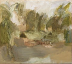 Atmospheric Landscape Abstraction Nature — Federica Furbelli, Oil on Canvas